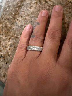 14K White Gold Diamond Stackable Bands (0.52 CT Each)