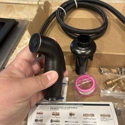 Price Firm BRAND NEW  Kitchen Sink Side Sprayer, Kitchen Sink Faucet Replacement Parts Compatible with Moen/ 1/4inch Connector Faucet, Pull Out Spraye