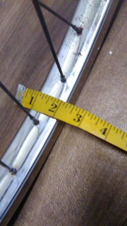 26in cruiser front rim