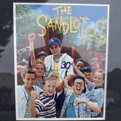 The Sandlot Cast Autographed Framed Photo 