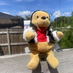 Disney Mini Bean Bag Plush Pilot Winnie The Pooh