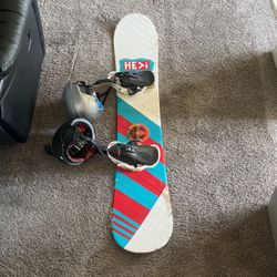 Snowboard And Helmets