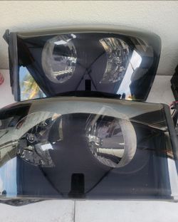 06-08 Dodge Ram Headlights Luces Micas Calaveras Faros Faroles Focos Headlamps 