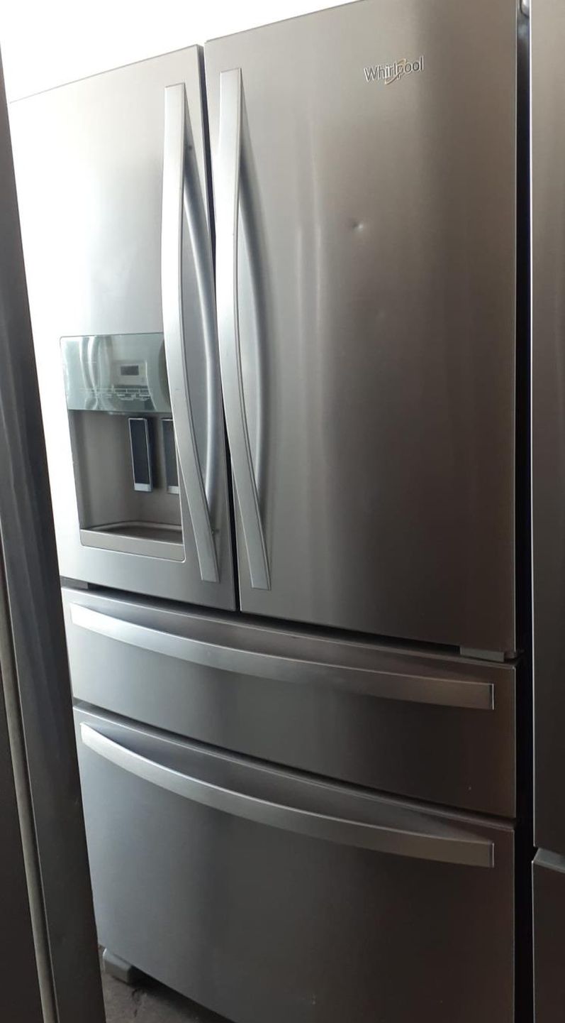 Whirlpool 4-Door Stainless Steel Fridge