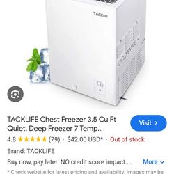 Used Chest freezer