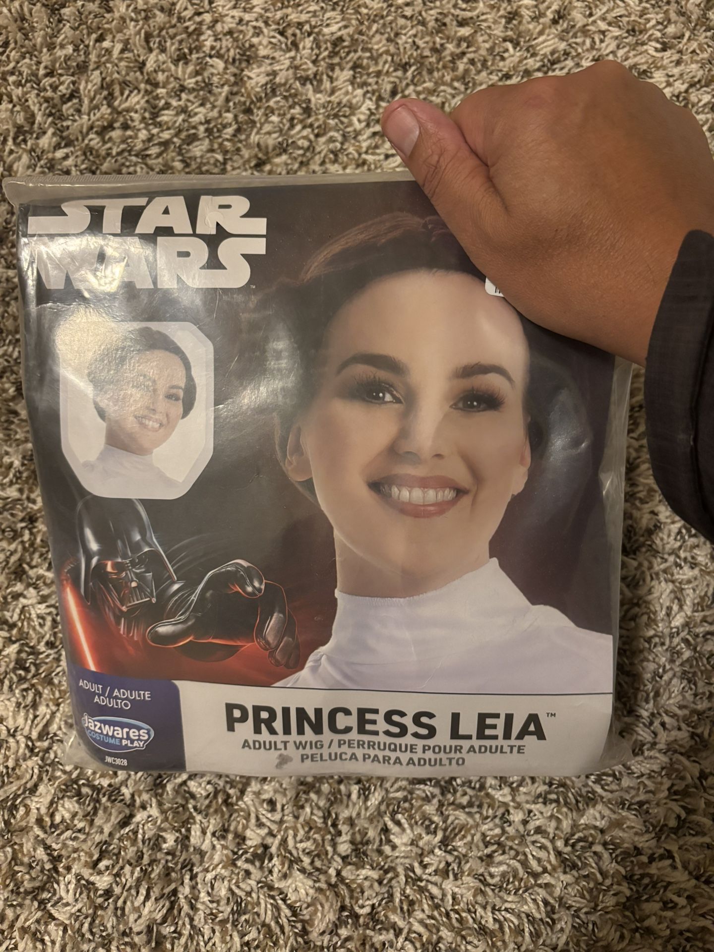 Princess Leia Star Wats Brand New Costume Wig