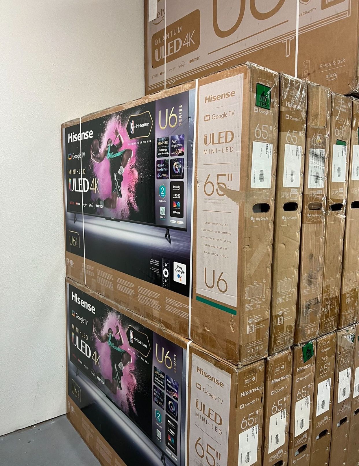 65 Hisense ULED U6 Mini LED 4K Smart Tv