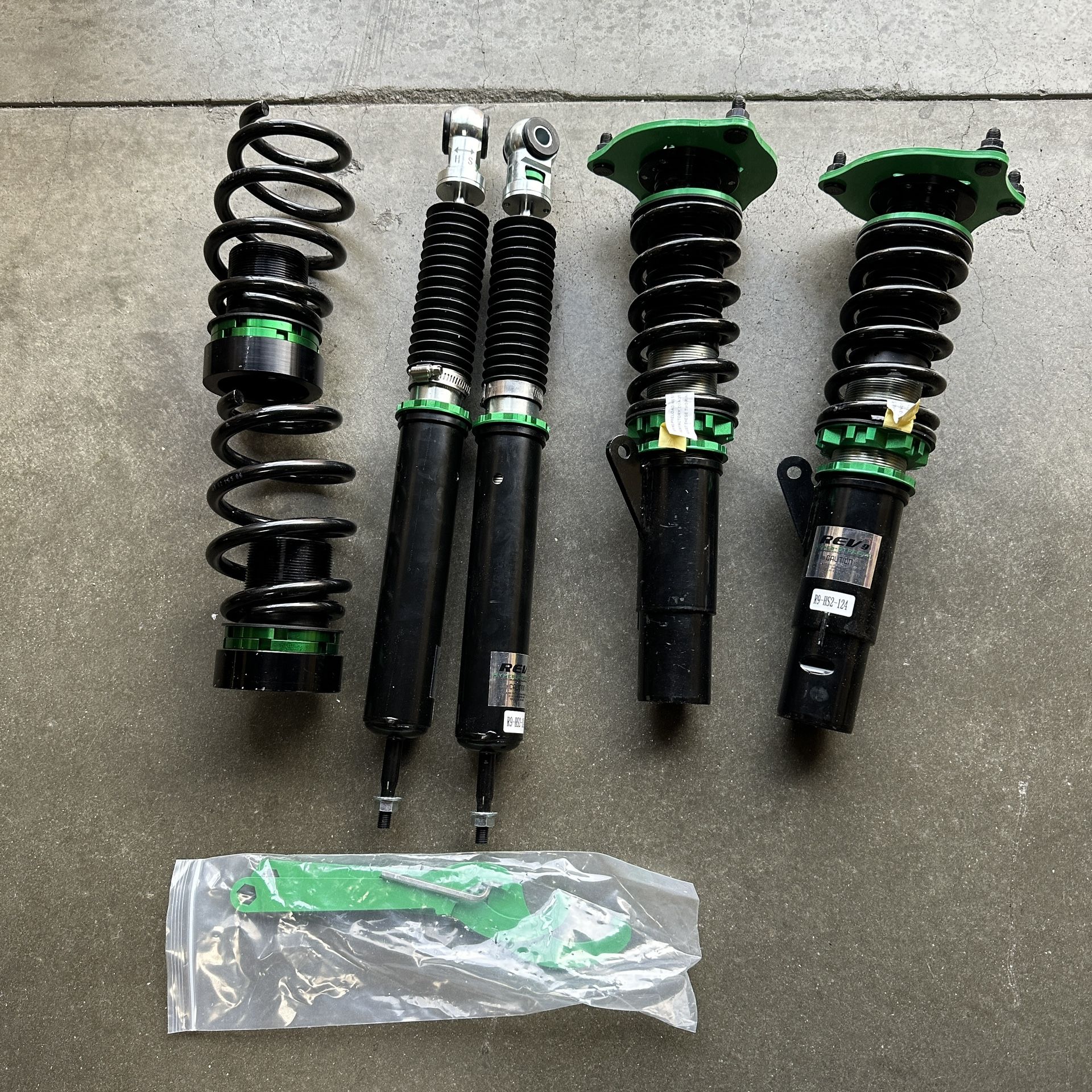 REV9 HYPER-STREET II COILOVER SUSPENSION FIT 17-21 CIVIC HATCHBACK NONE SI FC/FK