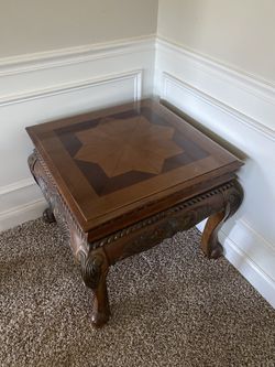 2 Hardwood Tables 