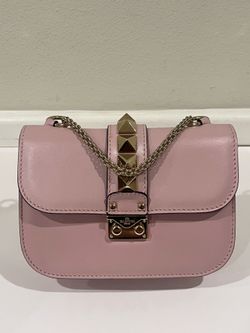 Valentino  Garavani lock rockstud flap Poudre