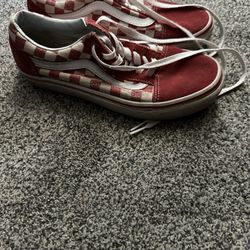 Vans Checkers Red 