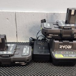 Ryobi Battery And Charger