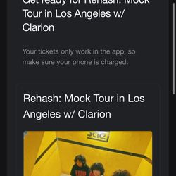 Rehash Los Angeles Ticket