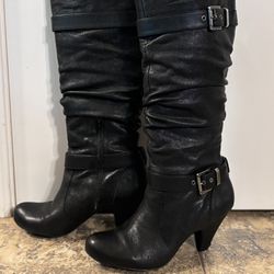 Jessica Simpson Black Boots 