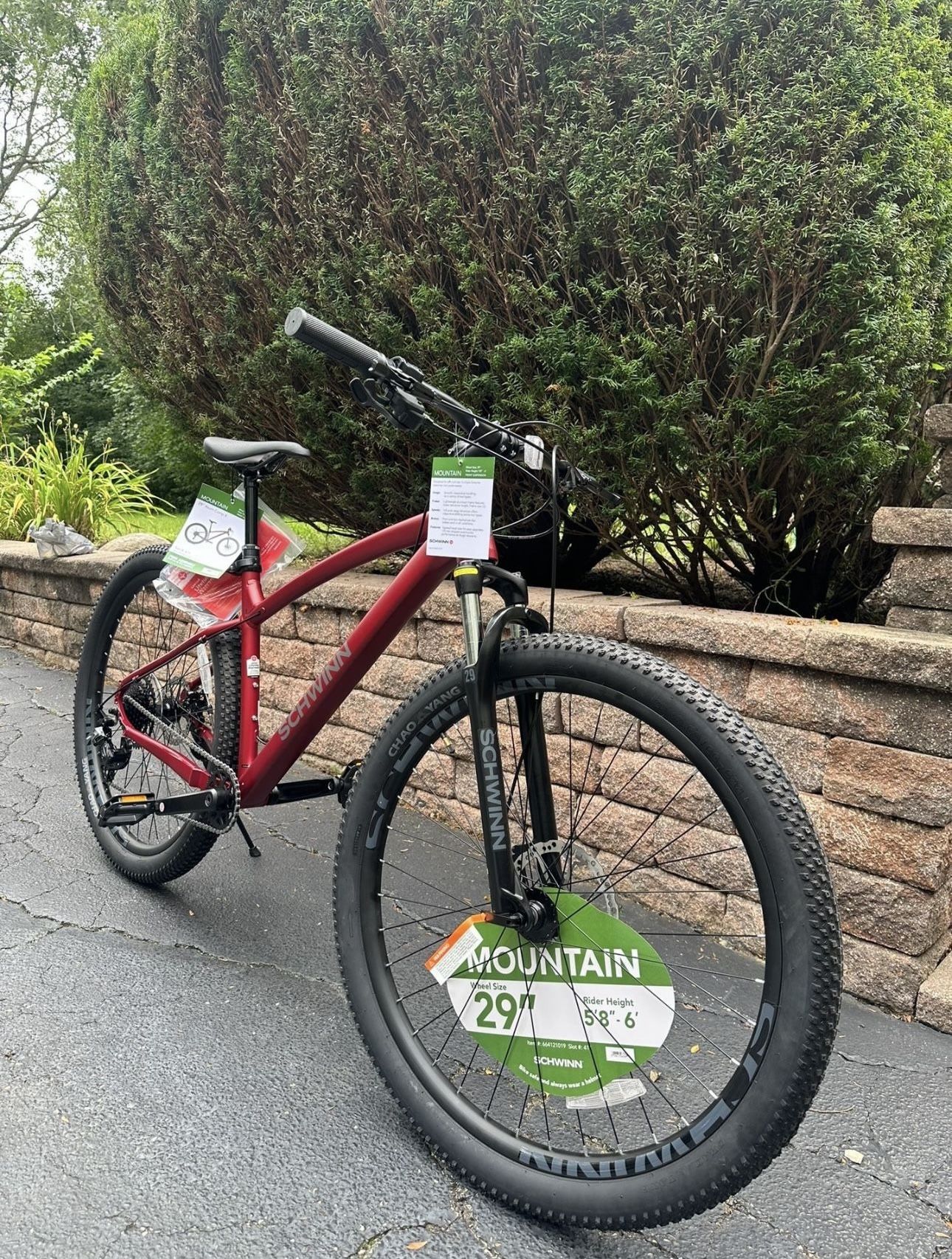 Schwinn Axum Comp X Adult Unisex 29-in. Mountain Bike, Large Frame, Red