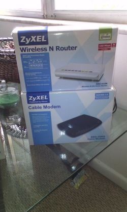 Router and modern