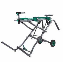 NEW - Hitachi Steel Fold & Roll Universal Miter Saw Stand