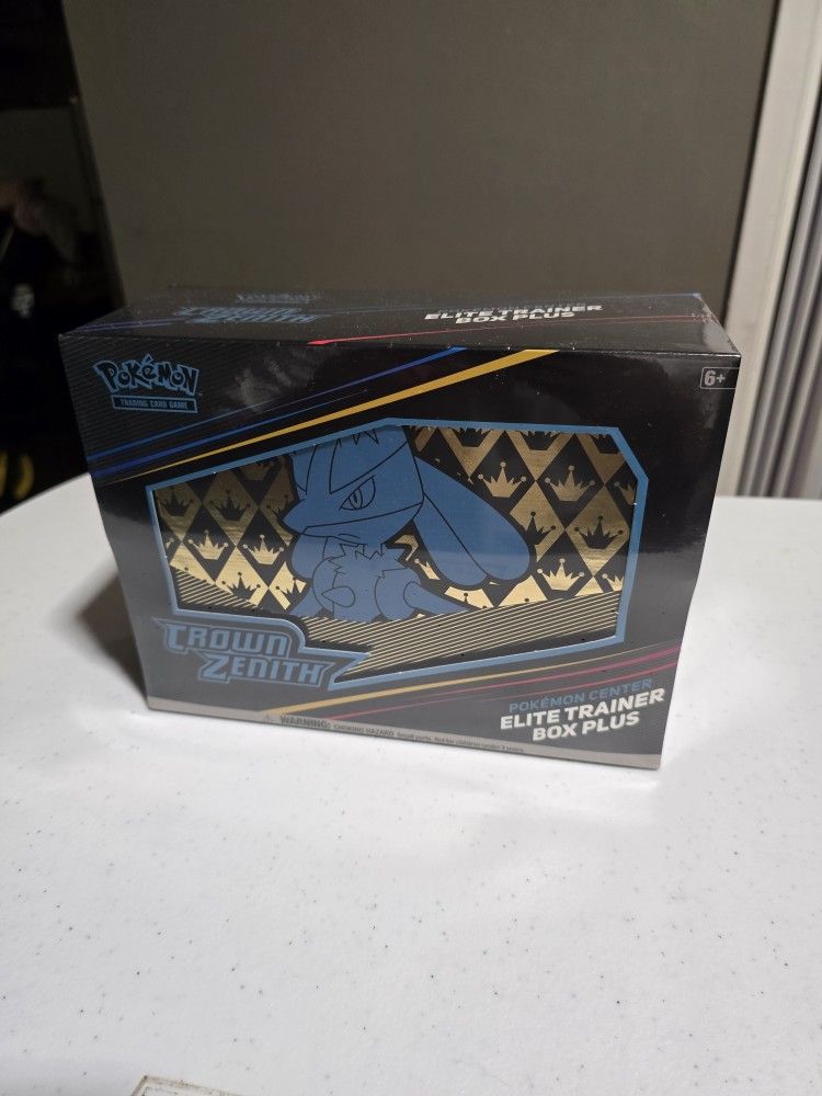 Crown Zenith Pokemon Center Elite Trainer Box Plus