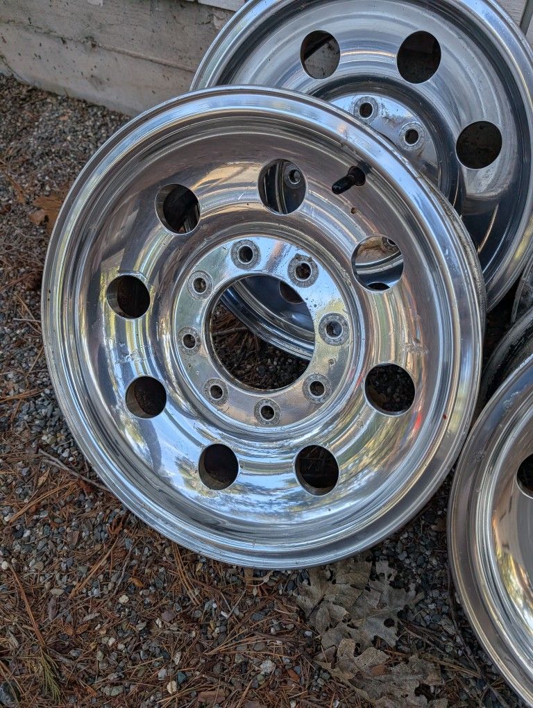 16” Ford F-250/F-350 Rims + Center Caps – Set of 4 - $250 