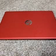 Red Hp Laptop 