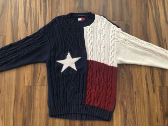 vintage Tommy Hilfiger texas flag knit sweater