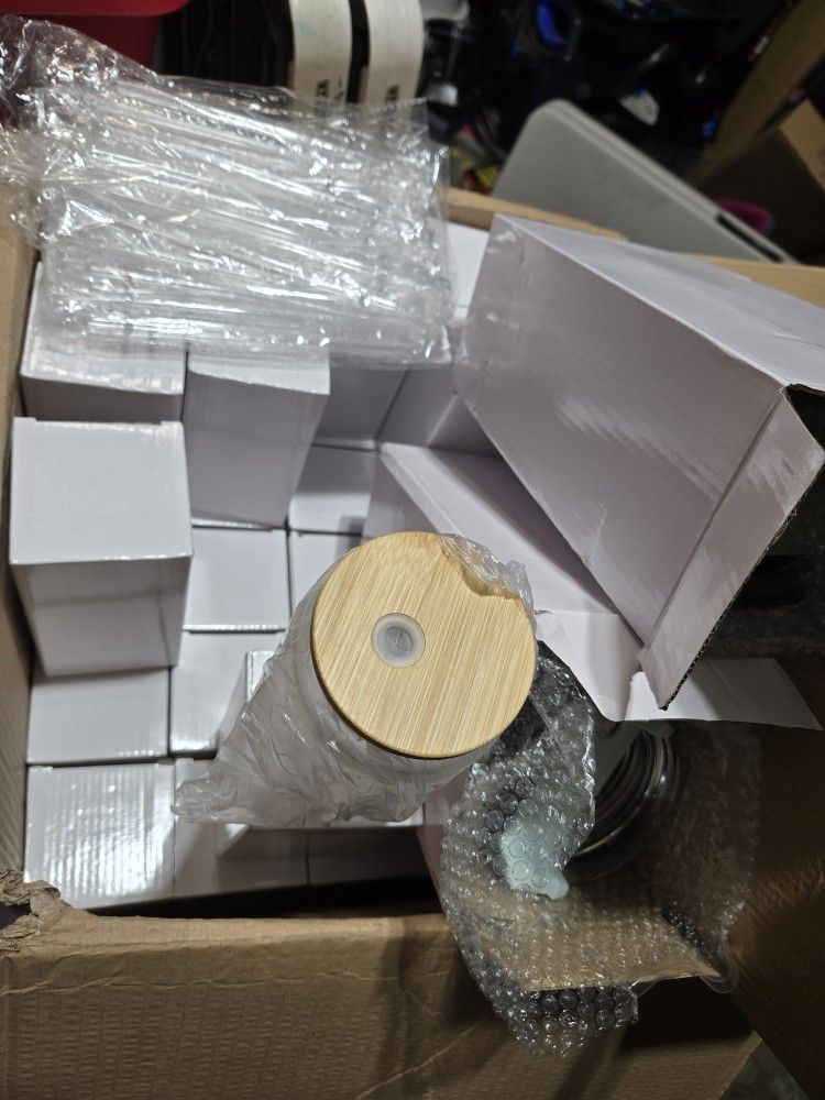 16oz Libby Glass Cans For Vinyl Or UVDTF