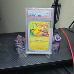 PSA 10 PIKACHU MCDONALDS SPECIAL EDITION POKEMON