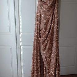 Gold Dress