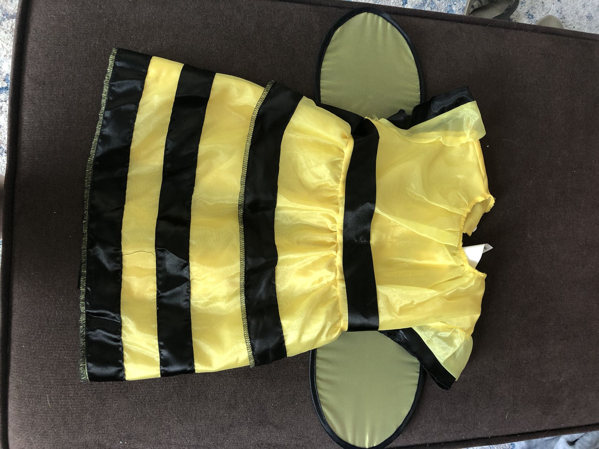 Bumble bee toddler costume