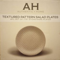 Stoneware Salad Plates