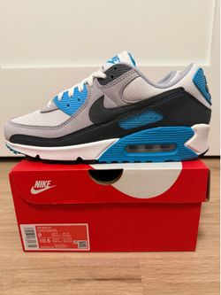 Nike Air Max 90 “Platinum Tint Blue Lightning” Men’s Size 9 DM0029-019