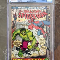Amazing Spider-Man #119 (1973) CGC 9.2 — O/w to White; Spider-Man vs. The Hulk