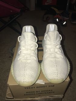Tripple white Adidas V2 350 yeezys. Size 10! 1000% authentic.