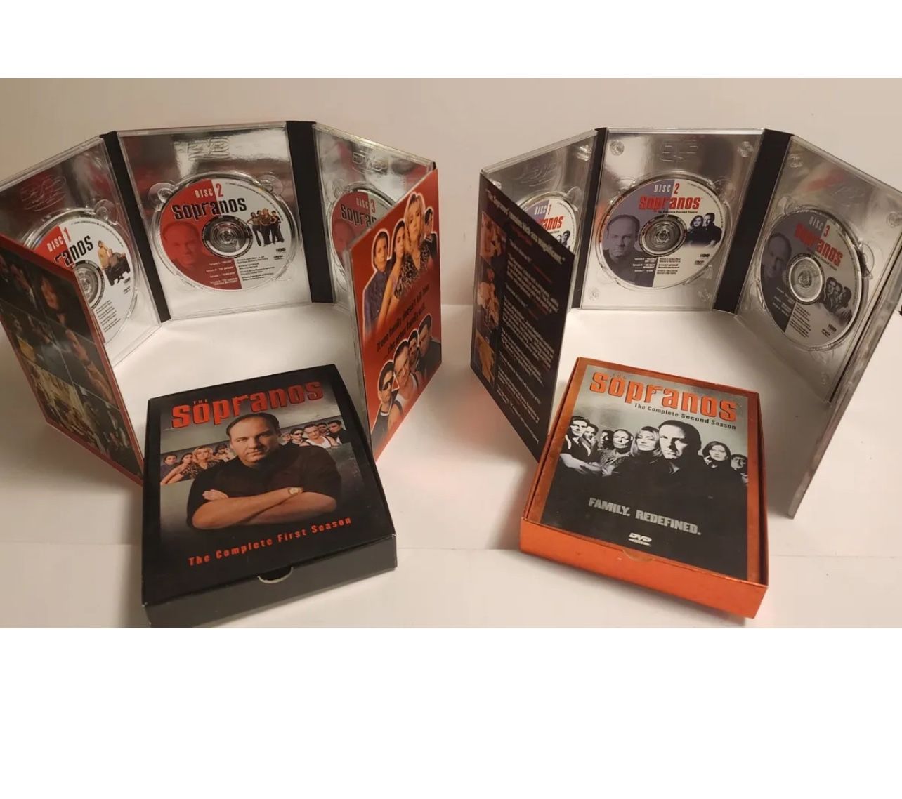 The Sopranos: The Complete 1st & 2nd Season First Second DVD Movies Series