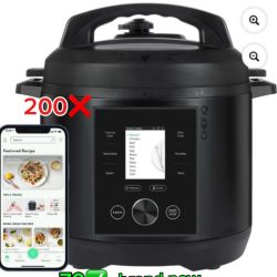 CHEF iQ Multi-Function Smart Cooker w/ 10 Functions and Built In Scale - Black, New