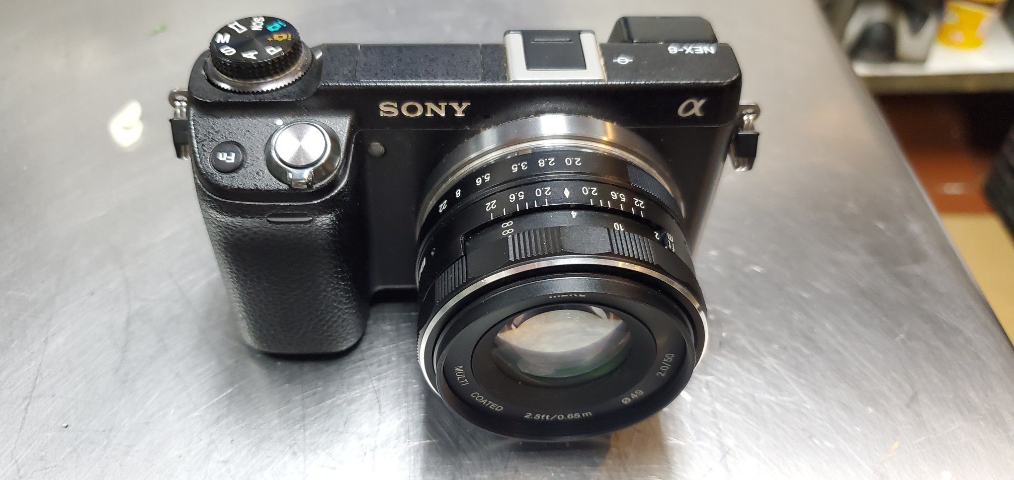 Sony Alpha NEX-6 16.1MP Digital Camera - Black