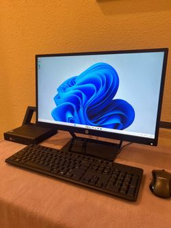 HP EliteDesk Mini Desktop PC Setup - Intel i5 / 8GB RAM / HP Monitor Included