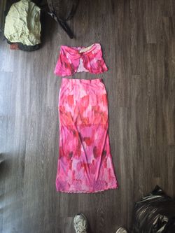 2 piece floral set
