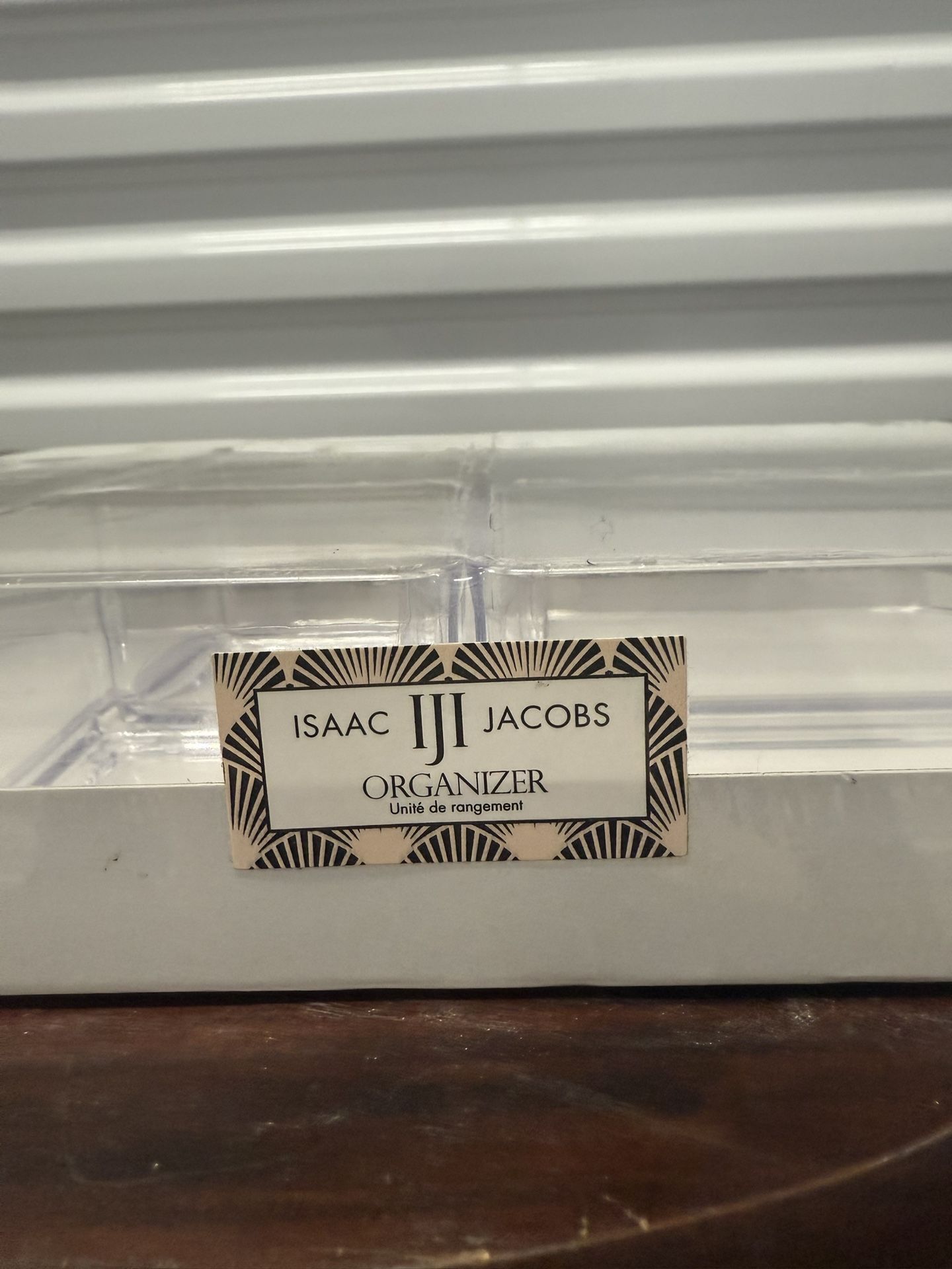 NEW Isaac Jacobs 6-Piece Stackable Acrylic Organizer - Makeup / Vanity / Office