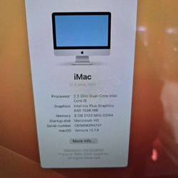 Apple iMac 2017-Factory Reset