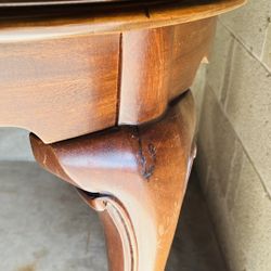 Wooden Dining Table With Extension 
