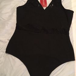 Sexy Guess With Lace Bodysuit Size S
