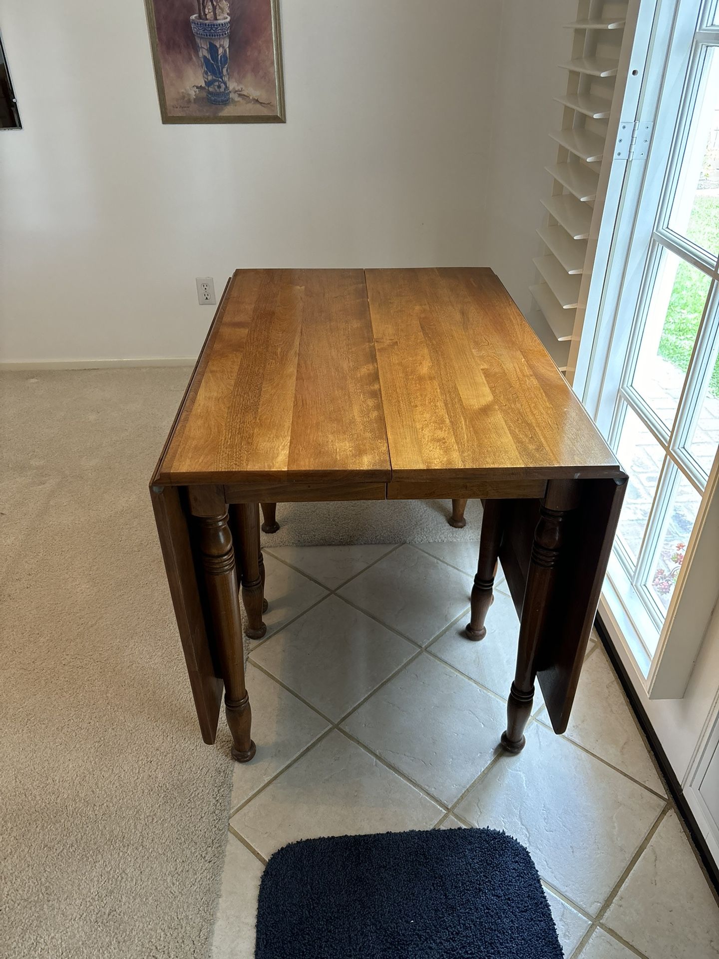 antique Fold Out Table