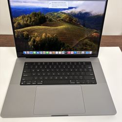 2021 MACBOOK PRO 16 INCHES, 16GB M1 MAX 512GB, 29 COUNT BATTERY CUT PRO,  LOGIC PRO, FL STUDIO & MORE