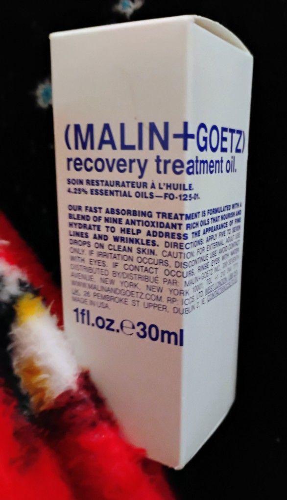 Recovery treatment oil.
