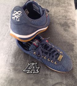 Nike Cortez Mister Cartoon Obsidian Gum Sole AA4875-400 Size 6.5 Men (Women's 8)
