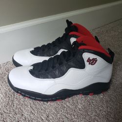 Air Jordan Retro 10 White/black-true Red