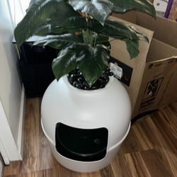 Cat Litter Box/Plant Decoration 