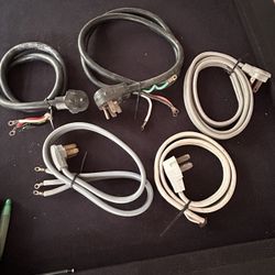 Refrigerator/Stove/Computer Power Cables 