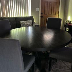 Dining table 4 chairs